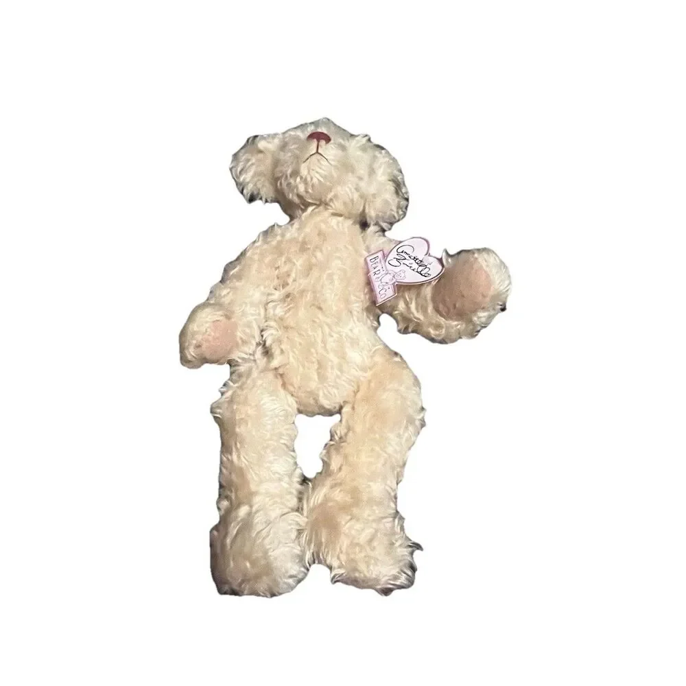 Vintage Annette Funicello Collectible Mohair Teddy Bear Jointed 13 Inch Tags Pin